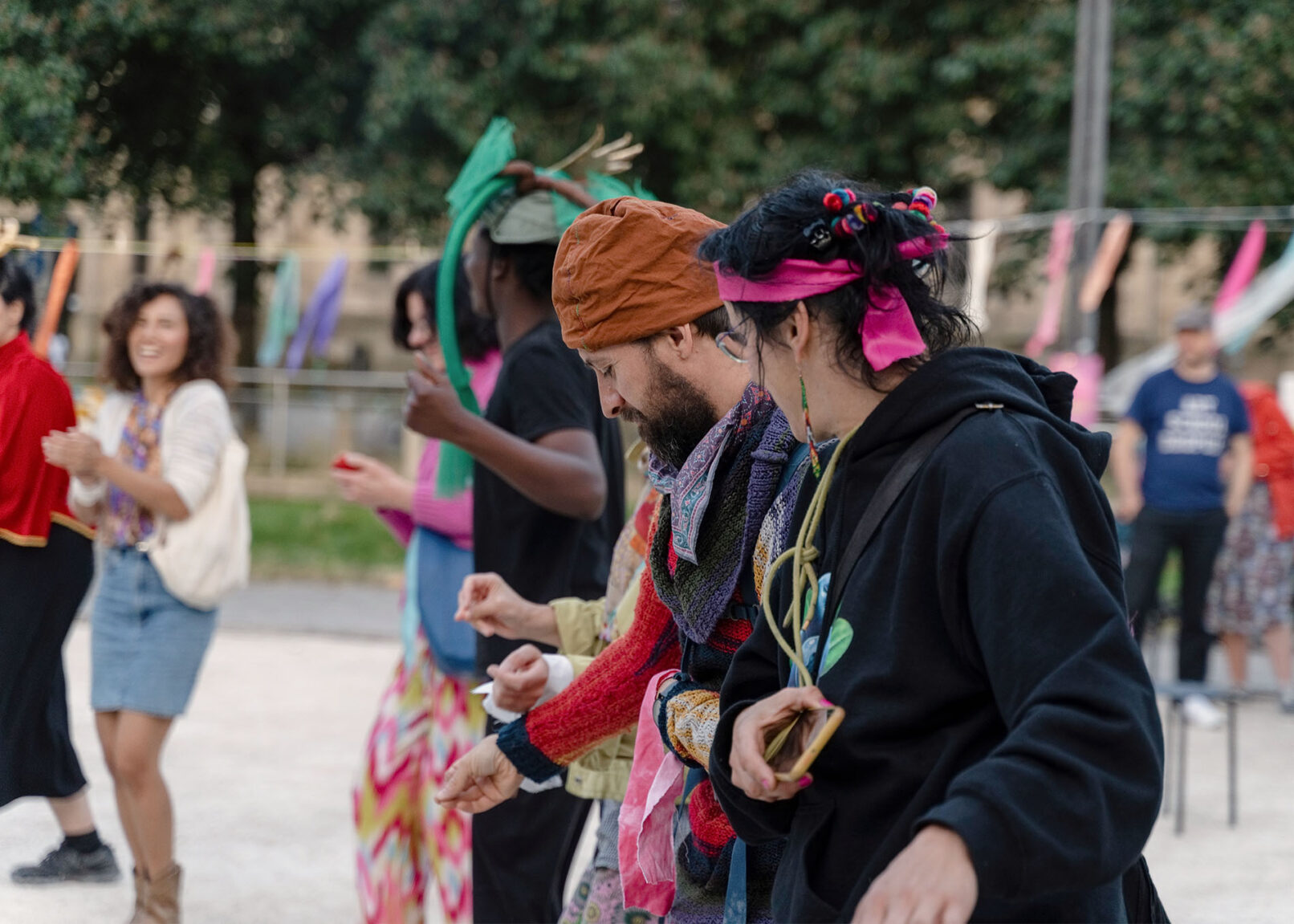 Performance directed by Magda Agudelo.